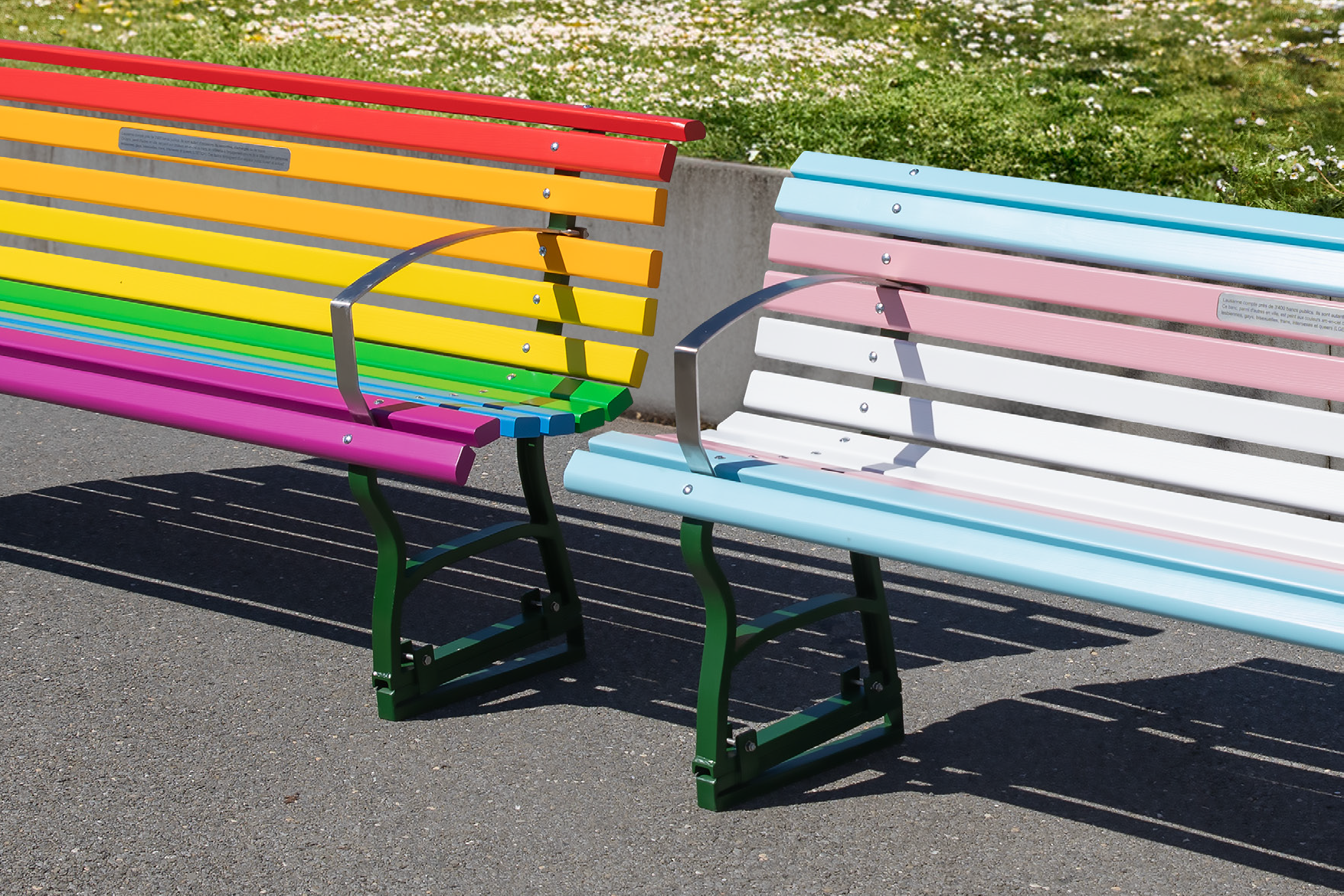 Des bancs pour la diversité