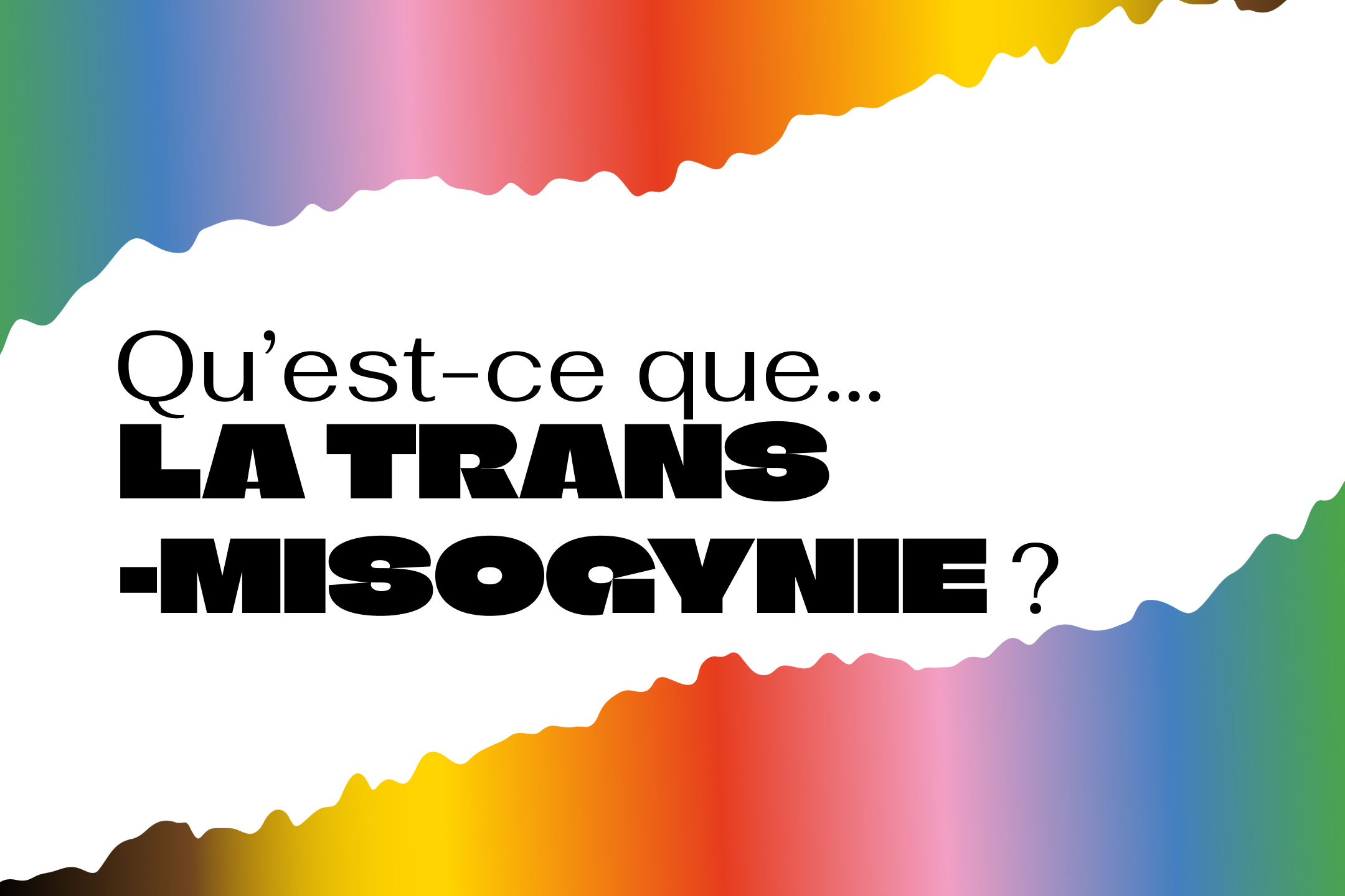 Qu’est-ce que… la transmisogynie